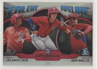 2019 Bowman - Talent Pipeline Chrome #TP-WAS - Luis Garcia, Carter Kieboom, Drew Ward