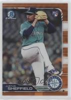 Justus Sheffield (Teal Jersey) #/25