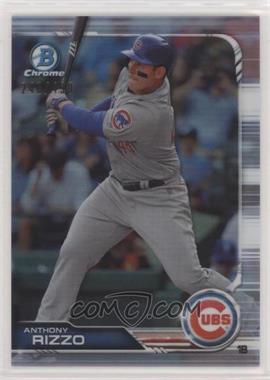 2019 Bowman Chrome - [Base] - Refractor #56 - Anthony Rizzo /499