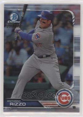 2019 Bowman Chrome - [Base] - Refractor #56 - Anthony Rizzo /499