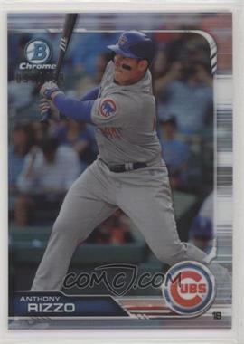 2019 Bowman Chrome - [Base] - Refractor #56 - Anthony Rizzo /499