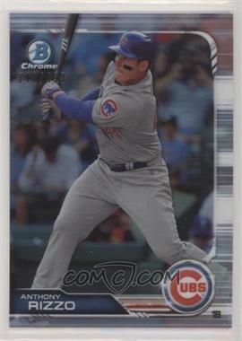 2019 Bowman Chrome - [Base] - Refractor #56 - Anthony Rizzo /499