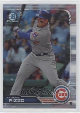 2019 Bowman Chrome - [Base] - Refractor #56 - Anthony Rizzo /499