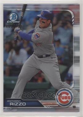 2019 Bowman Chrome - [Base] - Refractor #56 - Anthony Rizzo /499