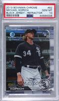 Rookie Image Variation SP - Michael Kopech (Black Jersey) [PSA 10 GEM…