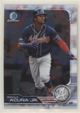 2019 Bowman Chrome - [Base] #1 - Ronald Acuña Jr.