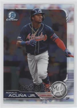 2019 Bowman Chrome - [Base] #1 - Ronald Acuña Jr.