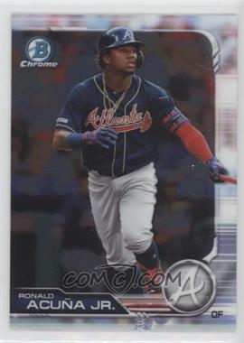 2019 Bowman Chrome - [Base] #1 - Ronald Acuña Jr.