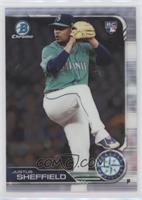 Justus Sheffield (Teal Jersey) [EX to NM]