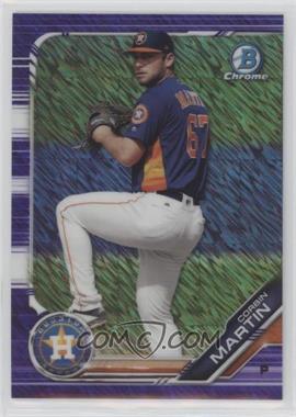 2019 Bowman Chrome - Prospects - Purple Shimmer Refractor #BCP-227 - Corbin Martin