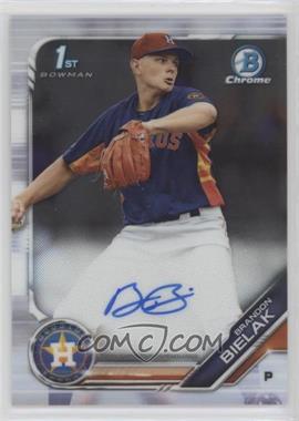 2019 Bowman Chrome - Prospects Autographs #CPA-BB - Brandon Bielak