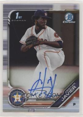 2019 Bowman Chrome - Prospects Autographs #CPA-CJ - Cristian Javier