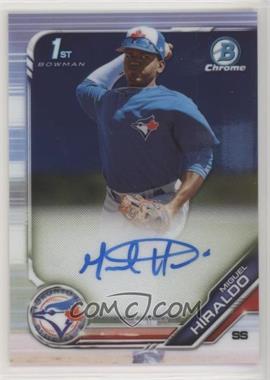 2019 Bowman Chrome - Prospects Autographs #CPA-MH - Miguel Hiraldo