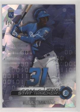 2019 Bowman Chrome - Stat Tracker - Atomic Refractor #ST-SM - Seuly Matias /150