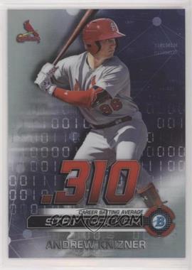 2019 Bowman Chrome - Stat Tracker #ST-AK - Andrew Knizner