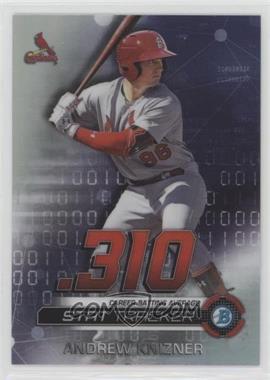 2019 Bowman Chrome - Stat Tracker #ST-AK - Andrew Knizner