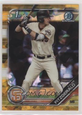 2019 Bowman Chrome Draft Sapphire Edition - [Base] - Gold #BDC-152 - Tyler Fitzgerald /15