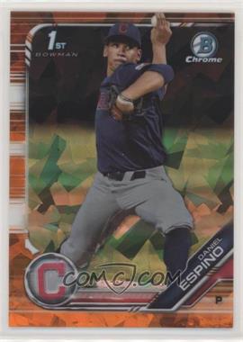 2019 Bowman Chrome Draft Sapphire Edition - [Base] - Orange #BDC-27 - Daniel Espino /25