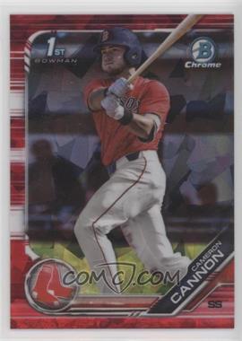 2019 Bowman Chrome Draft Sapphire Edition - [Base] - Red #BDC-166 - Cameron Cannon /5