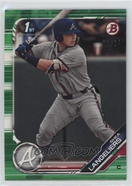 2019 Bowman Draft - [Base] - Green #BD-67 - Shea Langeliers /99