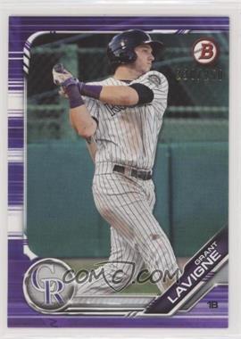 2019 Bowman Draft - [Base] - Purple #BD-188 - Grant Lavigne /250