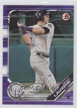 2019 Bowman Draft - [Base] - Purple #BD-188 - Grant Lavigne /250
