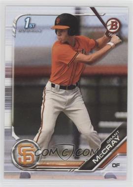 2019 Bowman Draft - [Base] #BD-4 - Grant McCray