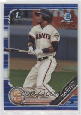 2019 Bowman Draft - Chrome - Blue Refractor #BDC-157 - Armani Smith /150