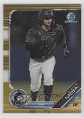 2019 Bowman Draft - Chrome - Gold Refractor #BDC-88 - Victor Victor Mesa /50