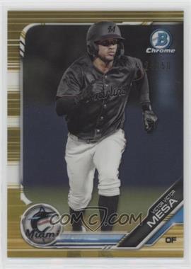 2019 Bowman Draft - Chrome - Gold Refractor #BDC-88 - Victor Victor Mesa /50