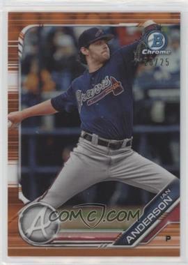 2019 Bowman Draft - Chrome - Orange Refractor #BDC-185 - Ian Anderson /25