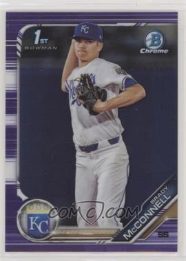 2019 Bowman Draft - Chrome - Purple Refractor #BDC-17 - Brady McConnell /250