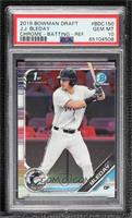 J.J. Bleday (White Jersey; Batting) [PSA 10 GEM MT]