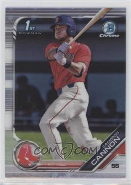 2019 Bowman Draft - Chrome - Refractor #BDC-166 - Cameron Cannon