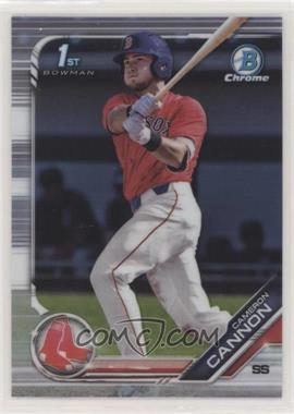 2019 Bowman Draft - Chrome - Refractor #BDC-166 - Cameron Cannon