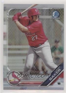 2019 Bowman Draft - Chrome - Refractor #BDC-173 - Luken Baker