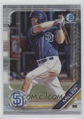 2019 Bowman Draft - Chrome - Refractor #BDC-186 - Owen Miller