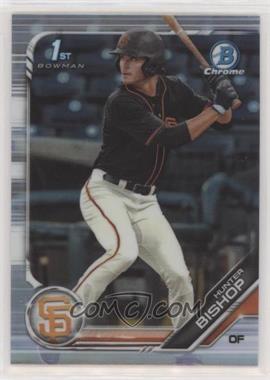 2019 Bowman Draft - Chrome - Refractor #BDC-31 - Hunter Bishop