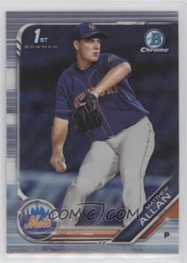 2019 Bowman Draft - Chrome - Refractor #BDC-48 - Matthew Allan