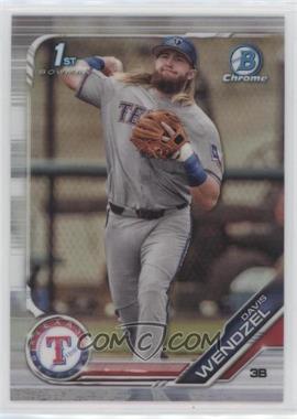 2019 Bowman Draft - Chrome - Refractor #BDC-81 - Davis Wendzel