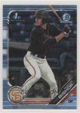 2019 Bowman Draft - Chrome - Sky Blue Refractor #BDC-31 - Hunter Bishop