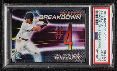 2019 Bowman Draft - Chrome Bowman Scouts Draft Pick Breakdown #BSB-JJB - J.J. Bleday [PSA 10 GEM MT]