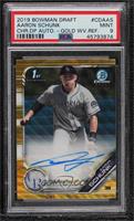 Aaron Schunk [PSA 9 MINT] #/50