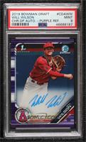 Will Wilson [PSA 9 MINT] #/250