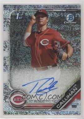 2019 Bowman Draft - Chrome Draft Pick Autographs - Sparkles Refractor #CDA-TC - Tyler Callihan /71