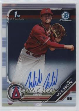 2019 Bowman Draft - Chrome Draft Pick Autographs #CDA-WW - Will Wilson