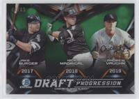 Andrew Vaughn, Jake Burger, Nick Madrigal #/99