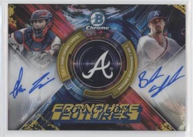 2019 Bowman Draft - Chrome Franchise Futures - Gold Refractor Autographs #FFA-LS - Shea Langeliers, Braden Shewmake /50