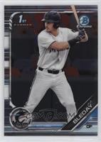 J.J. Bleday (White Jersey; Batting) [EX to NM]