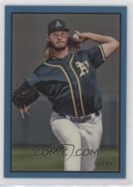 2019 Bowman Heritage - Chrome Prospects - Blue Refractor #53CP-90 - A.J. Puk /99